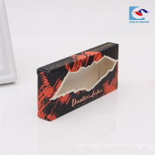 cheap folding eye lashes mink 3d paper packaging box